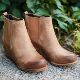 Winter Slip On Wedge Boots Oshnow